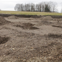 Archäologische Ausgrabungen an der neuen Otto-von-Scheyern-Straße
