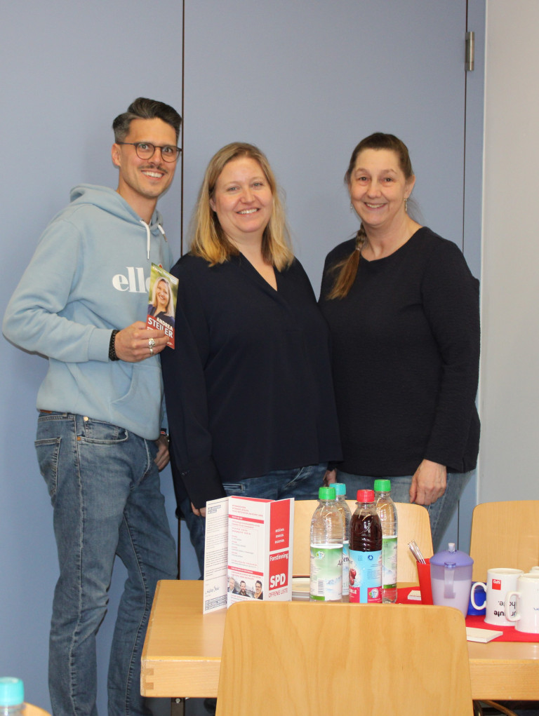 Alles fertig, gleich kommen die Gäste