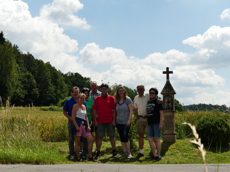 Gruppenfoto Radltour