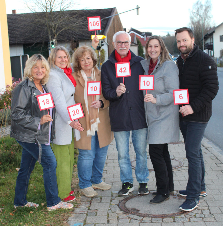 Zusammen sind es 106 Jahre Gemeinderatserfahrung: Und wir wollen uns weiter für Forstinning engagieren!